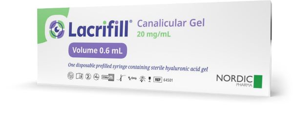Nordic Pharma Secures CE Marking for Lacrifill Canalicular Gel in Dry Eye