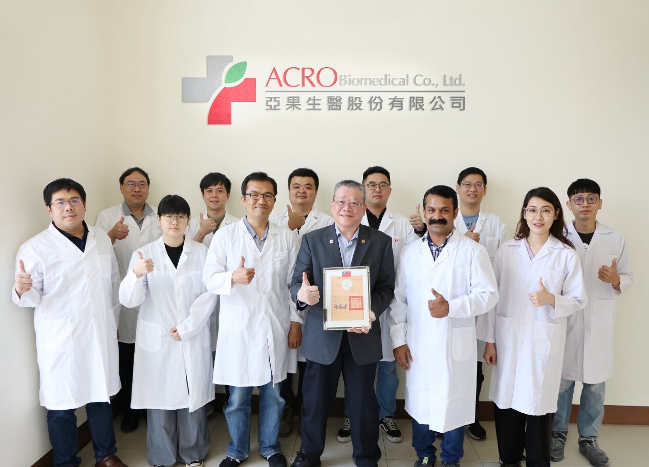 ACRO Biomedical Gains Regulatory Approval in Taiwan for Corneal Xenograft