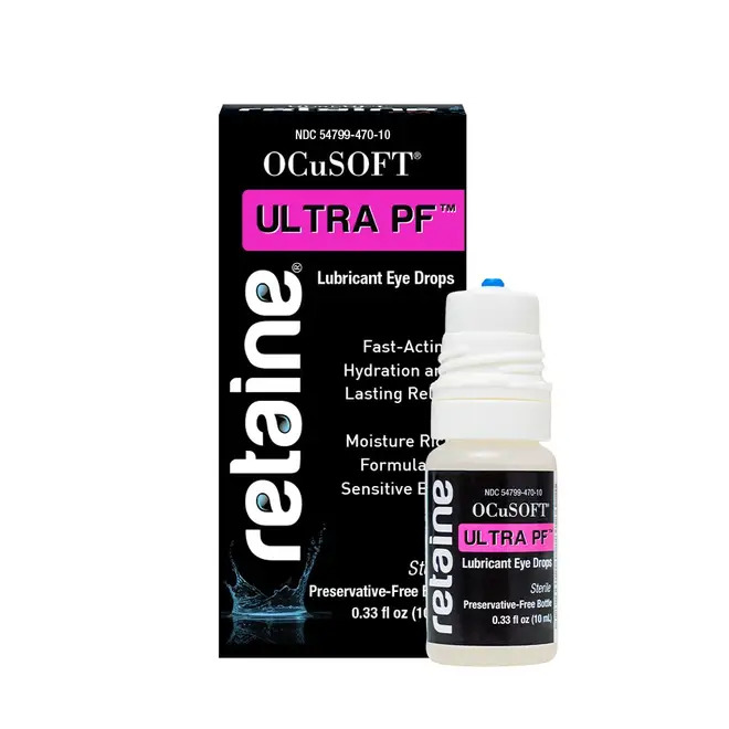 Ocusoft Introduces Retaine Ultra PF Preservative-Free Artificial Tears