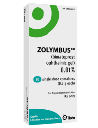 Théa Pharma Launches Zolymbus Bimatoprost Gel for Glaucoma in the US
