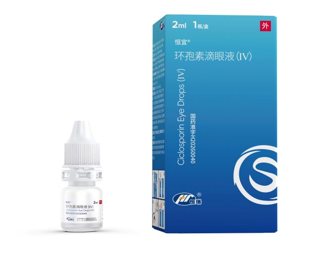 Hengrui’s Cyclosporine Eye Drop Formulation for Dry Eye Gains Approval in China